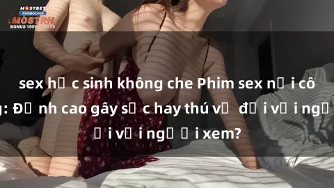 sex học sinh không che Phim sex nơi công cộng: Đỉnh cao gây sốc hay thú vị đối với người xem?